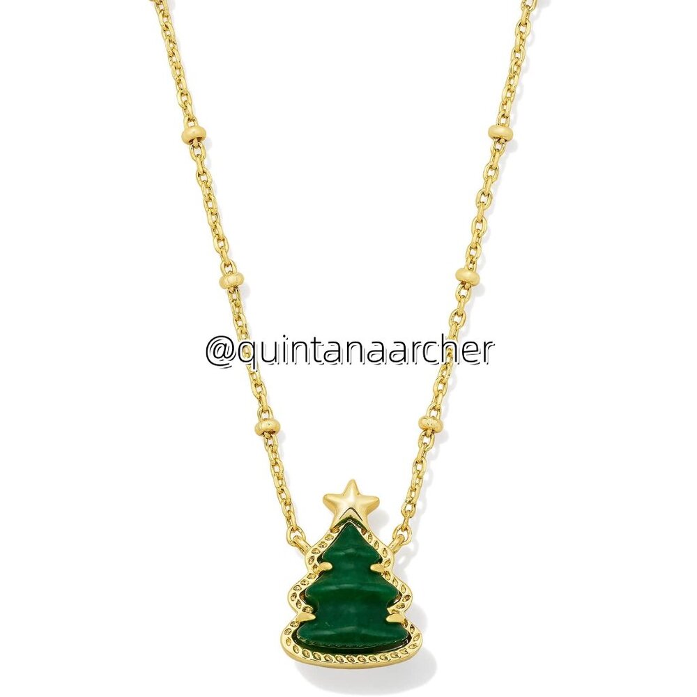 Volleyball Gold Short Pendant Necklace in White Mother-of-Pearl